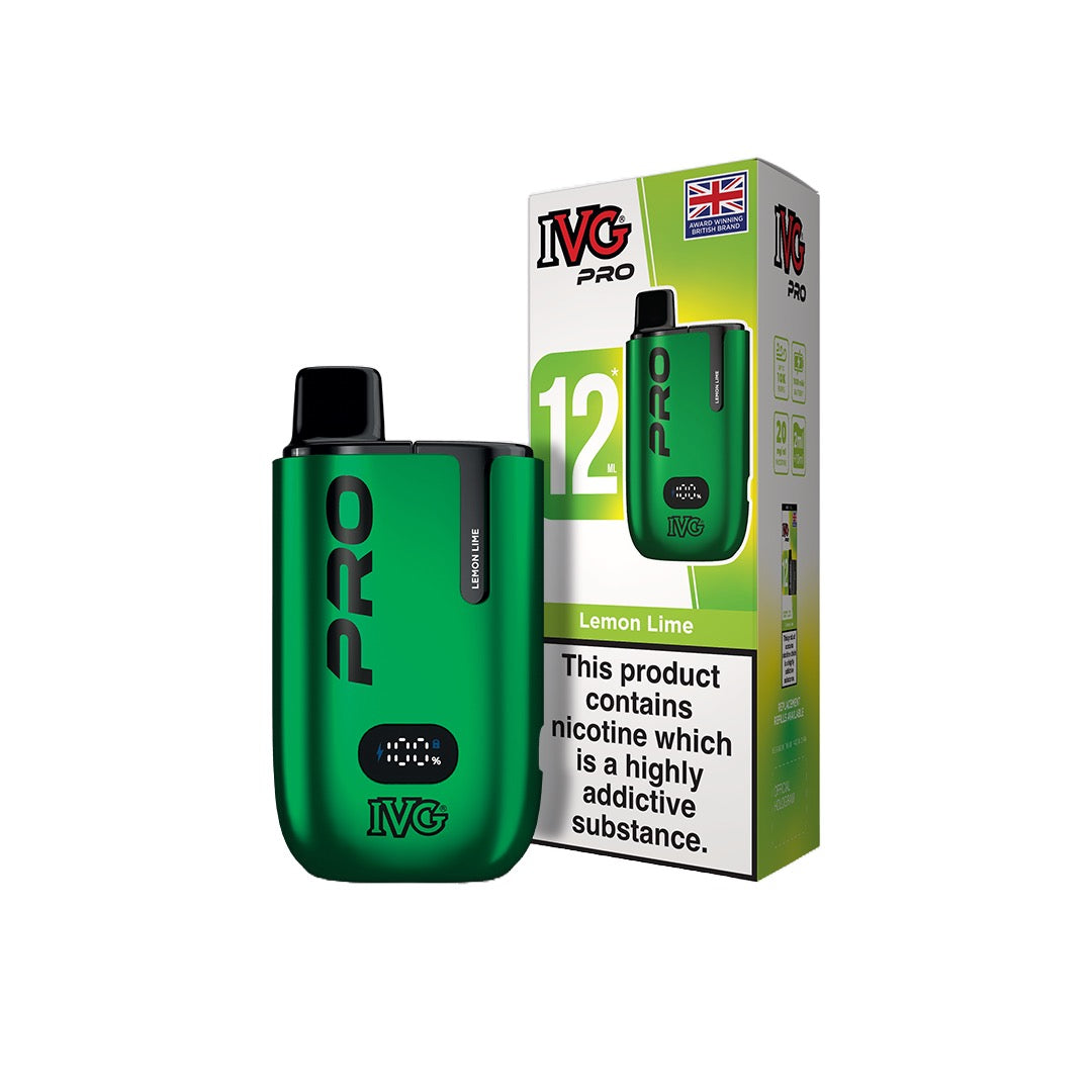 20mg I VG Pro 12 Prefilled Pod Vape Kit 10000 Puffs