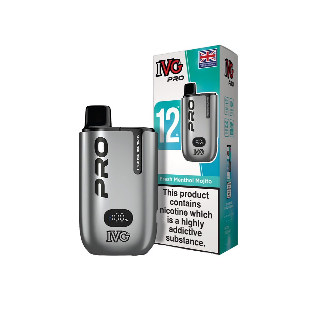 20mg I VG Pro 12 Prefilled Pod Vape Kit 10000 Puffs