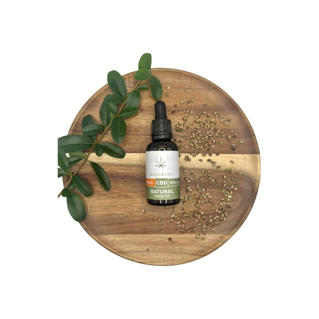 3000mg Goodbody Botanicals CBD 10% Hemp Seed Oil - 30ml