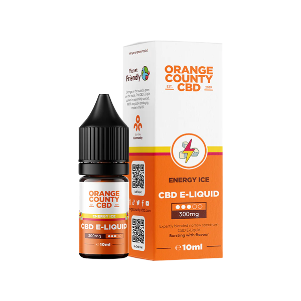 Orange County CBD 300mg Broad Spectrum CBD E-liquid 10ml (50VG/50PG)