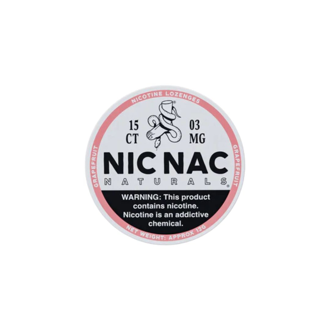 3mg Nic Nac Naturals Nicotine Pouch