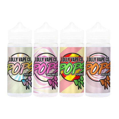 Lolly Vape Co Pops 100ml Shortfill 0mg (80VG/20PG)