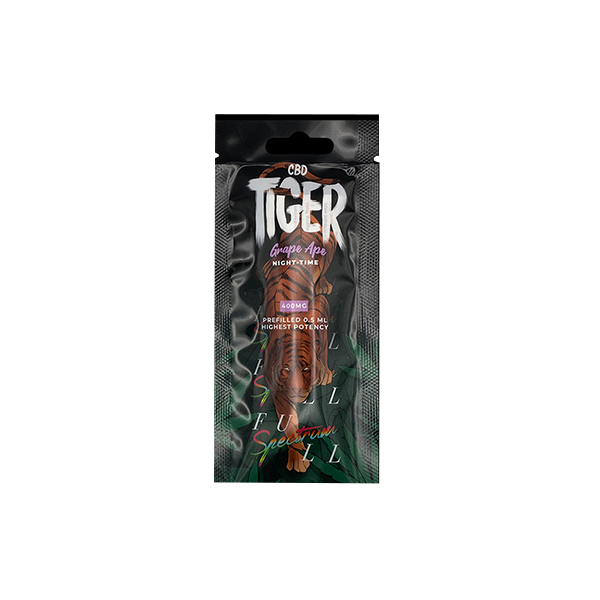 Tiger Vapes 400mg Full-Spectrum CBD Disposable Vape Device