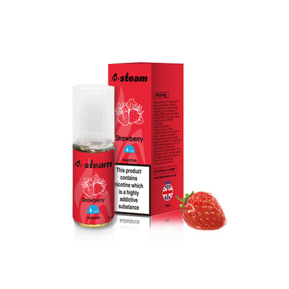 A-Steam Fruit Flavours 12MG 10ML (50VG/50PG)