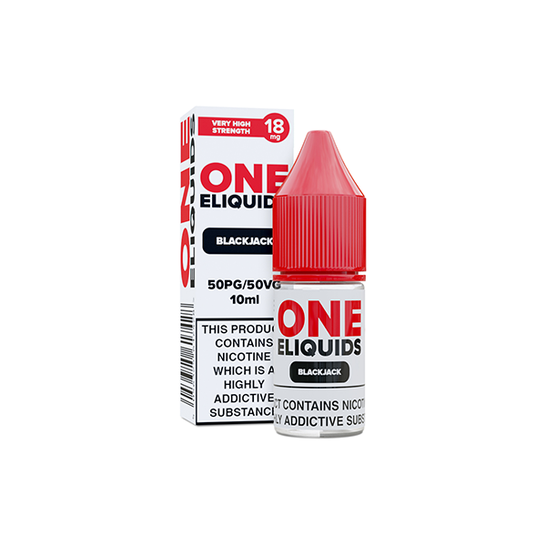 18mg One E-Liquids Flavoured Nic Shot 10ml (50VG/50PG)