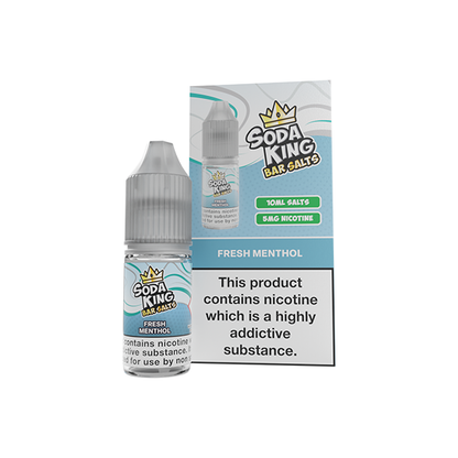 5mg Soda King Bar SALTS Nic Salts 10ml - (50VG/50PG)