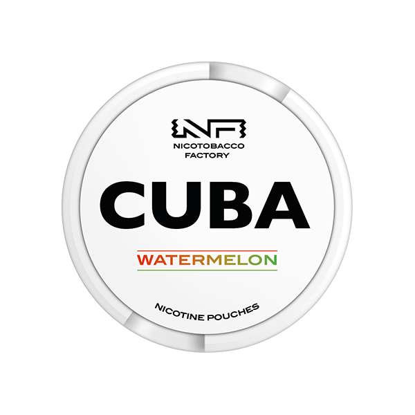 16mg CUBA White Nicotine Pouches - 25 Pouches