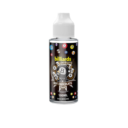 Billiards Baristas Range 100ml Shortfill 0mg (70VG/30PG)