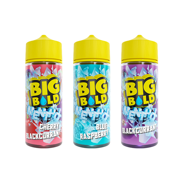 0mg Big Bold Menthol Series 100ml E-liquid (70VG/30PG)