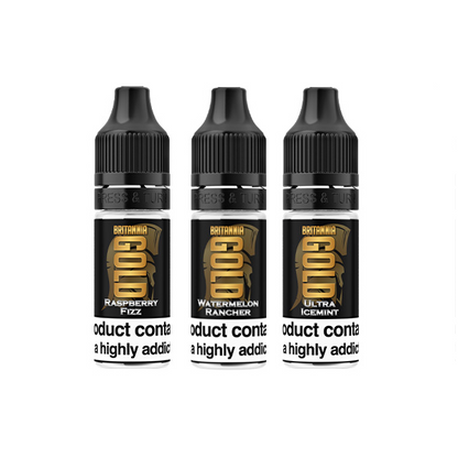 Britannia Gold 0mg 10ml E-Liquids (40VG/60PG)