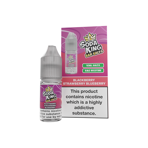 5mg Soda King Bar SALTS Nic Salts 10ml - (50VG/50PG)