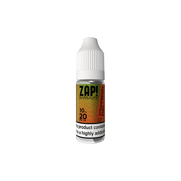 20mg ZAP! Bar Salts Nic Salt 10ml (50VG/50PG)