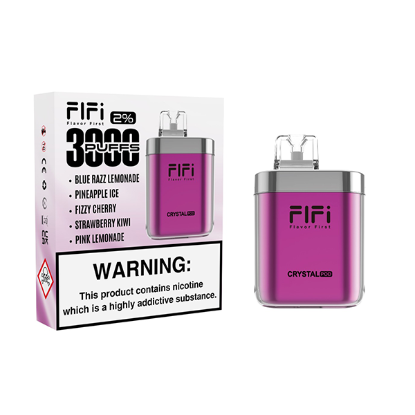 FLFI Crystal 5 in 1 Pod Kit 3000 Puffs