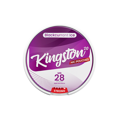 28mg Kingston Nicotine Pouches - 20 Pouches