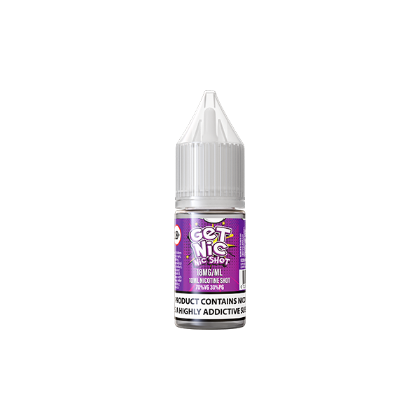 18mg Get Nic Nic Shot 10ml (70VG/30PG)