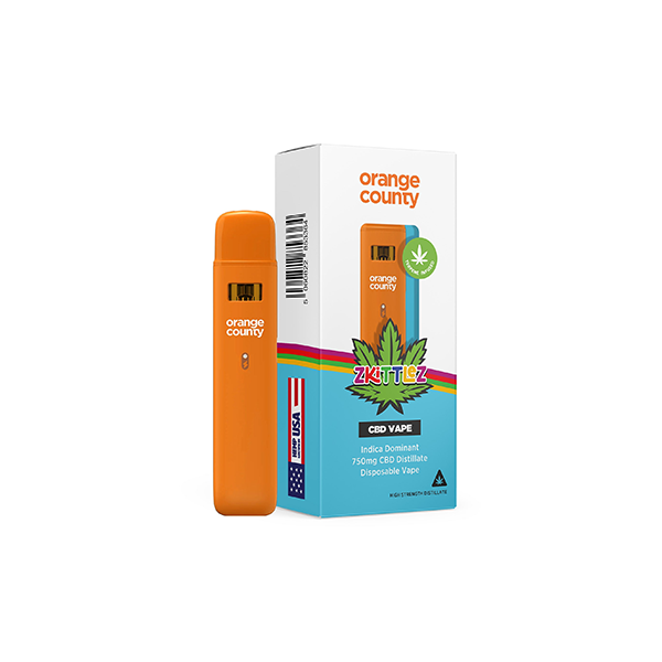 Orange County 750mg CBD Disposable Vape Pen 1ml