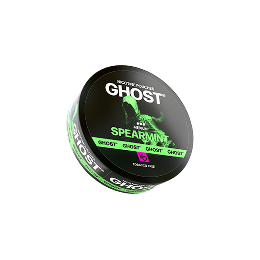 16mg Ghost Medium Nicotine Pouches - 20 Pouches