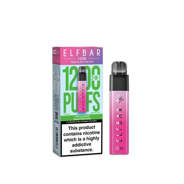 20mg ELF Bar 1200 Multi Edition Prefilled Pod Kit 1200 Puffs