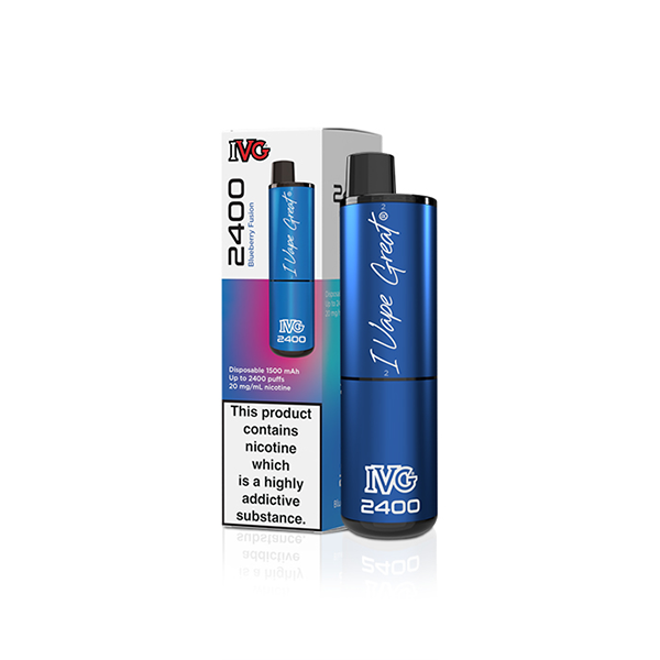 20mg IVG 2400 Disposable Vapes 2400 Puffs