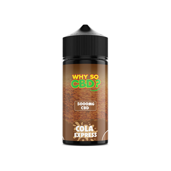 Why So CBD? 5000mg Full Spectrum CBD E-liquid 120ml