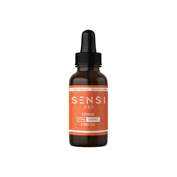 Sensi CBD 500mg CBD Broad-Spectrum Tinture Oil 30ml (BUY 1 GET 1 FREE)