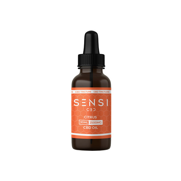 Sensi CBD 2500mg CBD Broad-Spectrum Tinture Oil 30ml (BUY 1 GET 1 FREE)