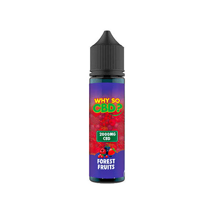 Why So CBD? 2000mg Full Spectrum CBD E-liquid 60ml