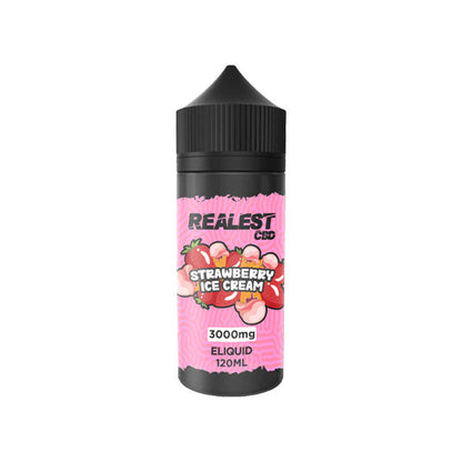 Realest CBD 3000mg Broad Spectrum CBD E-Liquid 120ml (BUY 1 GET 1 FREE)