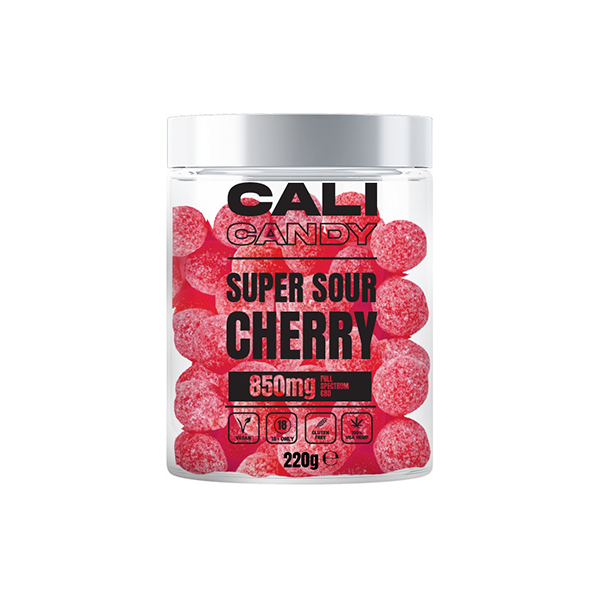 CALI CANDY 850mg Full Spectrum CBD Vegan Sweets (Small) - 10 Flavours