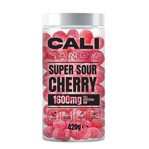 CALI CANDY 1600mg Full Spectrum CBD Vegan Sweets (Large) - 10 Flavours