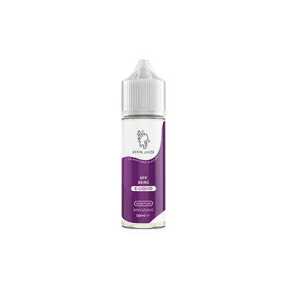 0mg EFFIN Juice 50ml Shortfill 0mg (50VG/50PG)