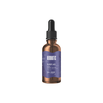 Hembiotic 5000mg Broad-Spectrum Bulk CBD Oil - 50ml