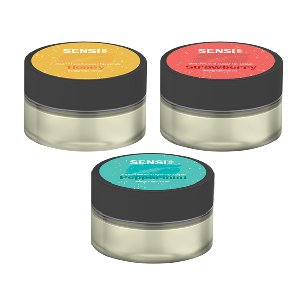 Sensi Skin 100mg CBD Sugar Lip Scrub - 25g (BUY 1 GET 1 FREE)