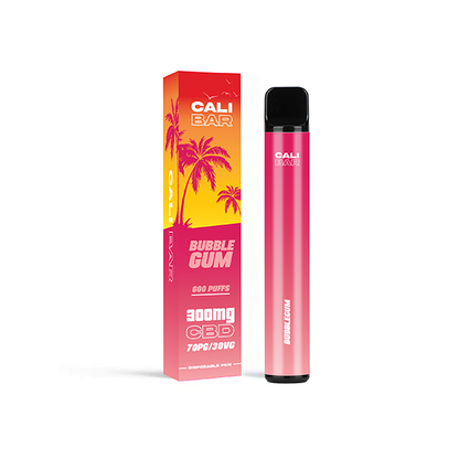 CALI BAR 300mg CBD Disposable Vape Device 600 Puffs