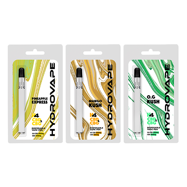 Hydrovape 800mg H4CBD & CBG Disposable Vape Pen