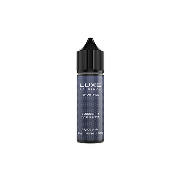 0mg LUXE 50ml Shortfill (50VG/50PG) - 5 Pack