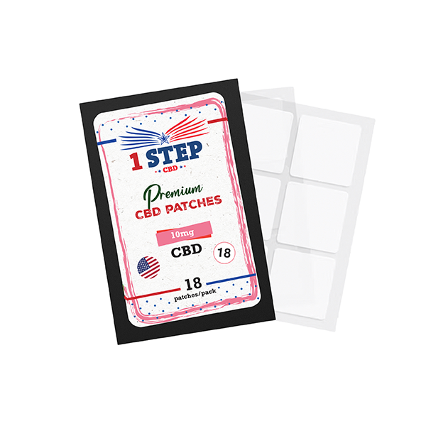 1 Step CBD 10mg CBD Patches