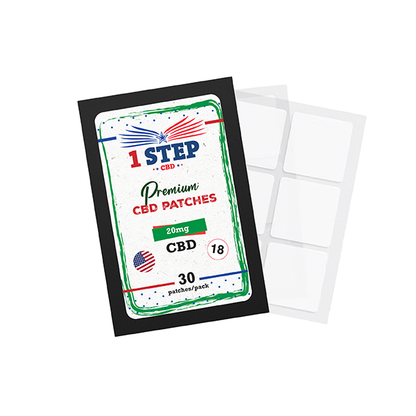 1 Step CBD 20mg CBD Patches