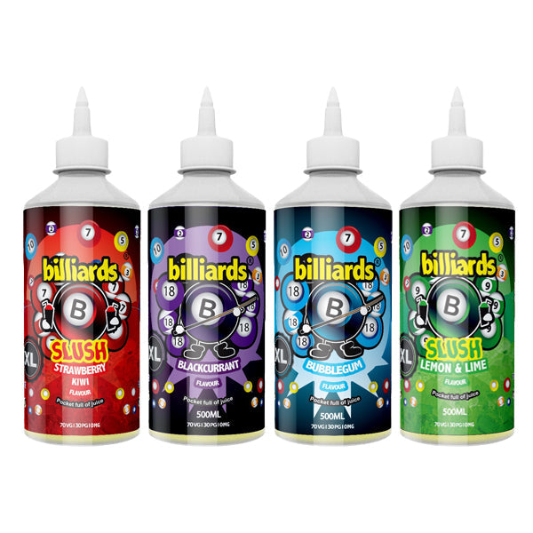 Billiards XL 500ml Shortfill (70VG/30PG)