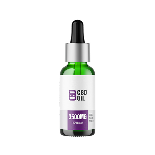 CBD Asylum 35% 3500mg CBD Oil 10ml (BUY 1 GET 2 FREE)