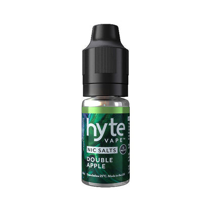 11mg Hyte Vape 10ml Nic Salts (50VG/50PG)