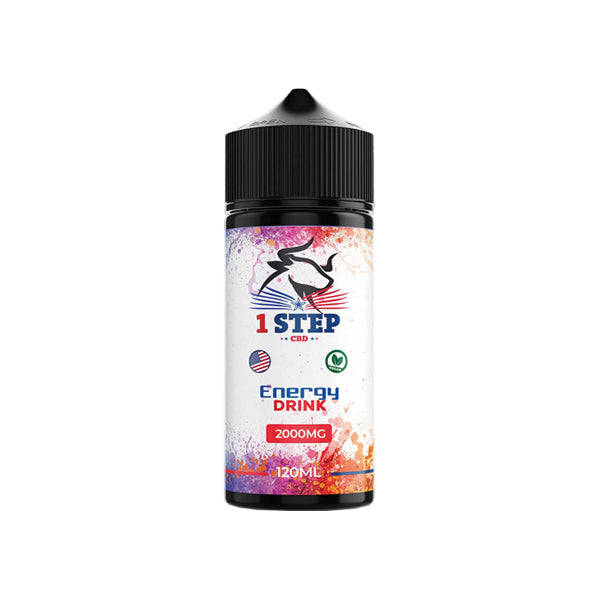 1 Step CBD 2000mg CBD E-liquid 120ml (BUY 1 GET 1 FREE)